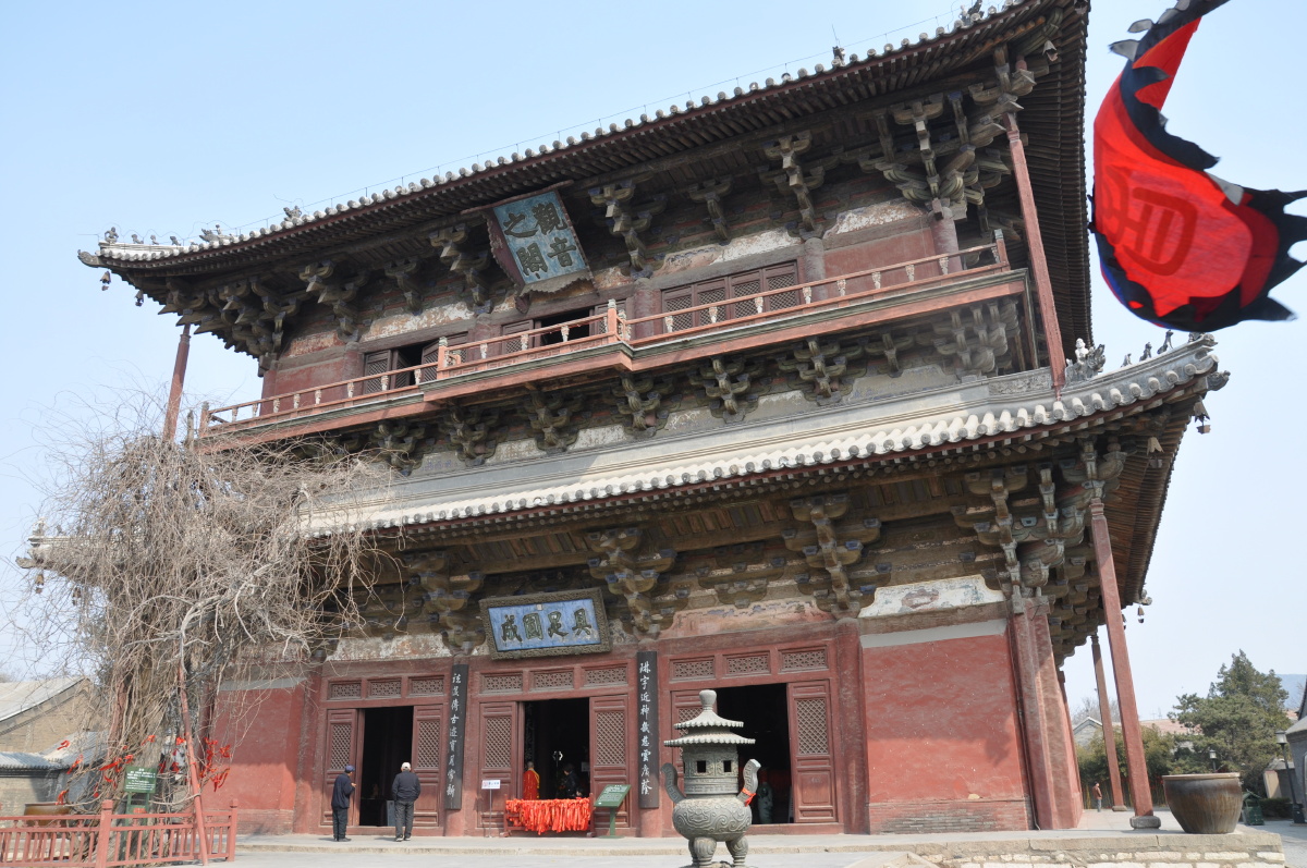 独乐寺 br /> 辽代木结构建筑