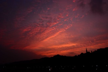 7月晚霞