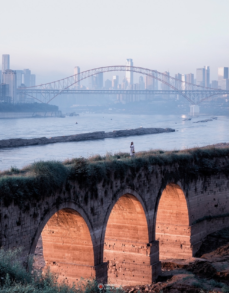 阳光沐浴偃月桥