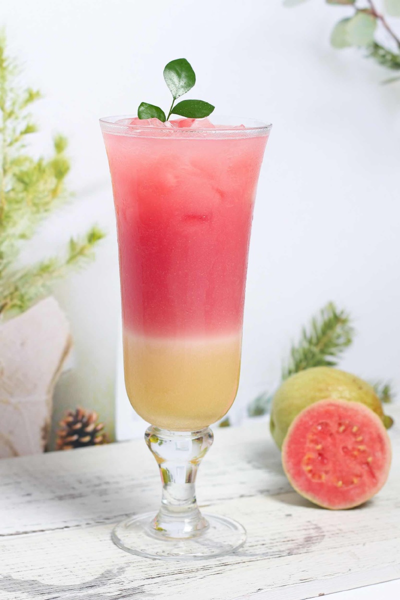 芭乐汁,番石榴果汁芭乐多多,芭乐果冻,芭乐水果茶,凤梨芭乐小清新奶茶