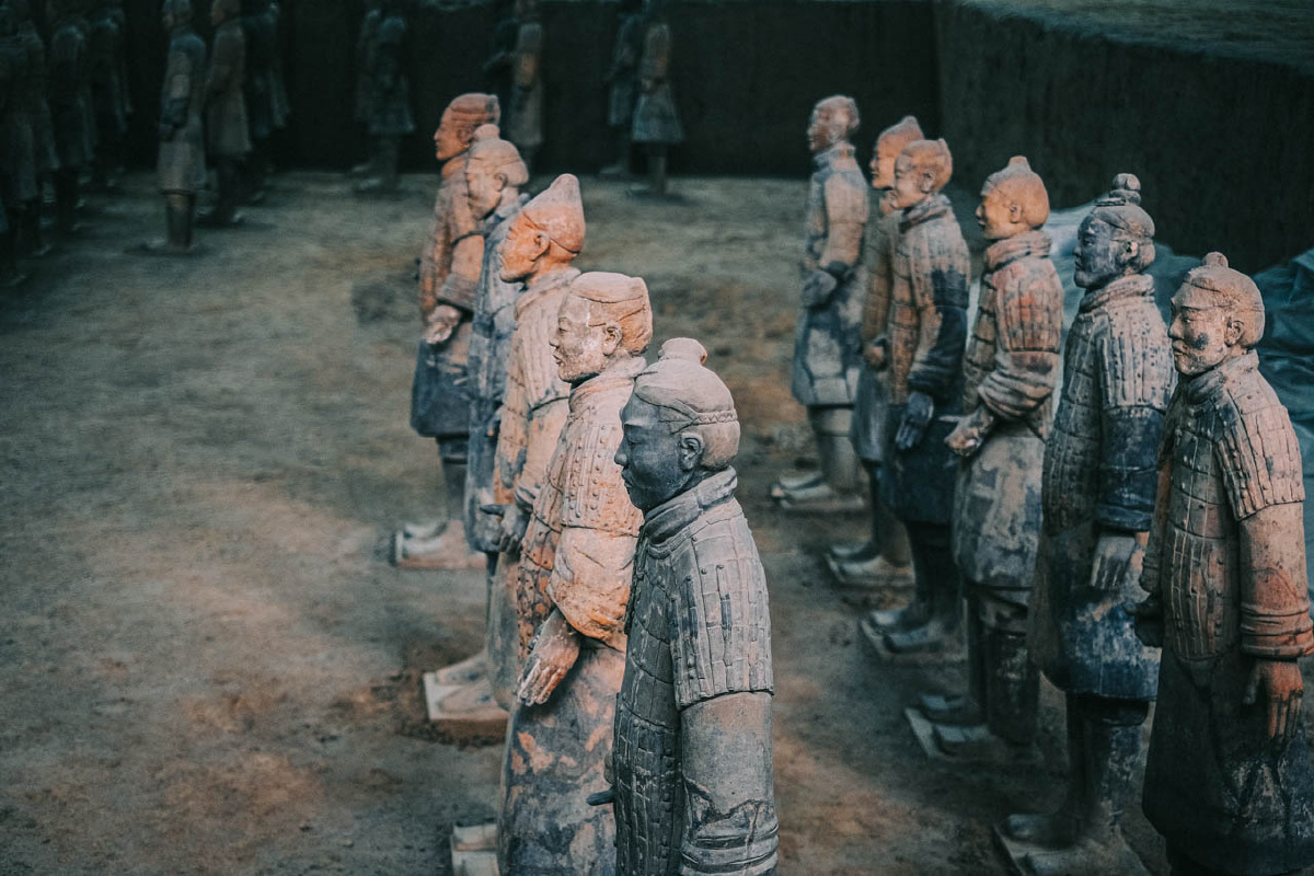 走西安兵马俑的复活军团