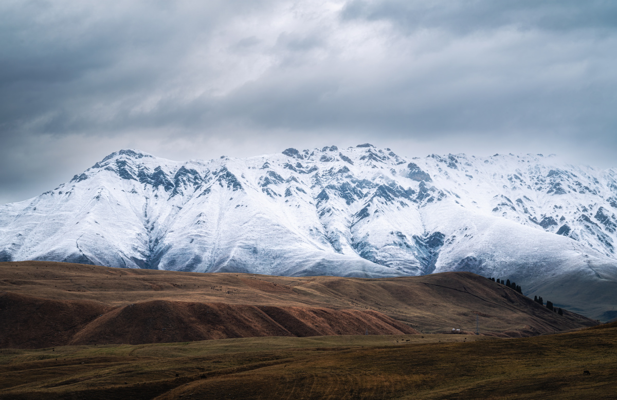 雪域牧场壮丽山川