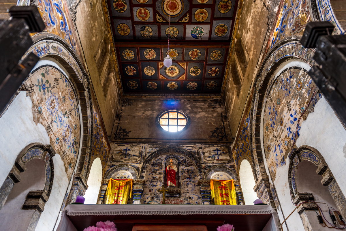 自驾游到茨中天主教堂,只能走德维线也就