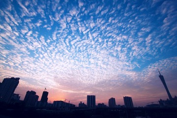 亚运开幕式 扭曲的广州塔