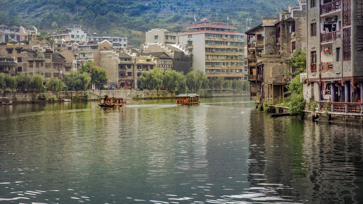 镇远古镇舞阳河