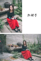 红裙子的下午