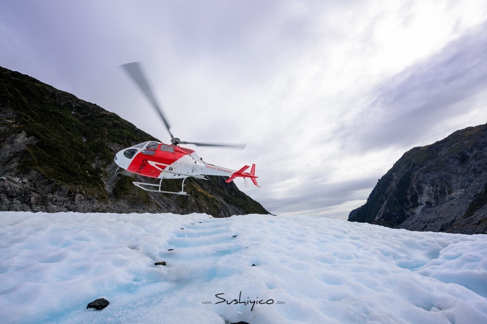 D13福克斯冰川Fox Glacier 乘坐直升机游览福克斯冰川
