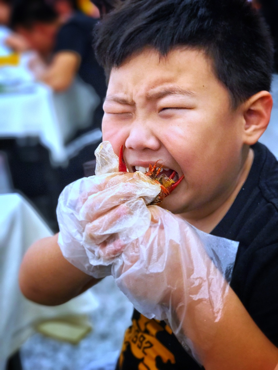 挑战话题:面部特写-扎嘴