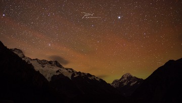 彩色星空