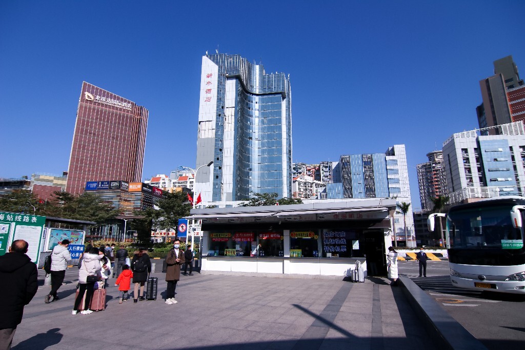 城市风光1珠海城铁站广场
