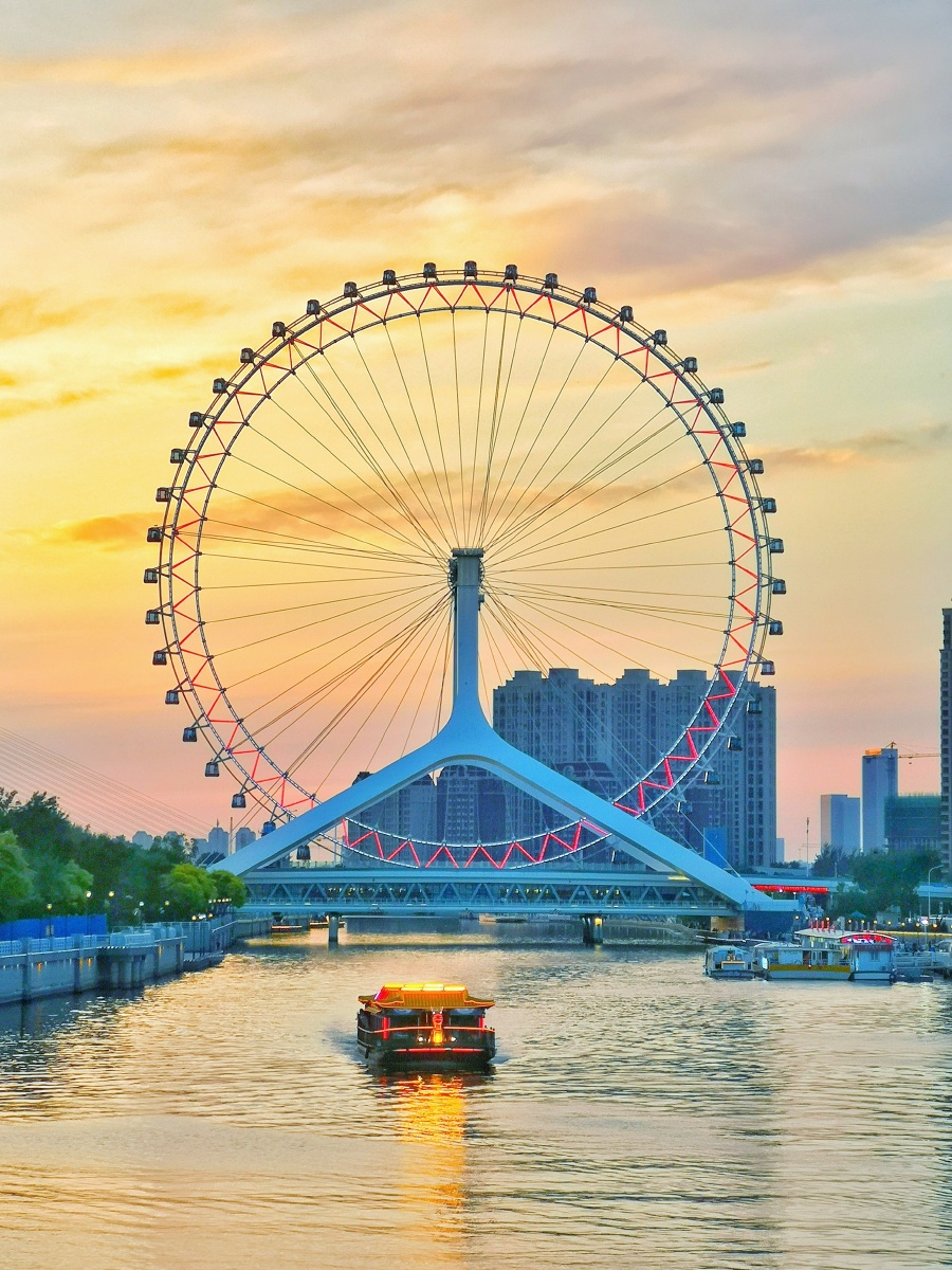 京杭大运河天津海河