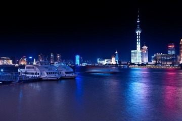 浦江夜色