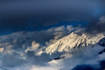 那一眼雪山