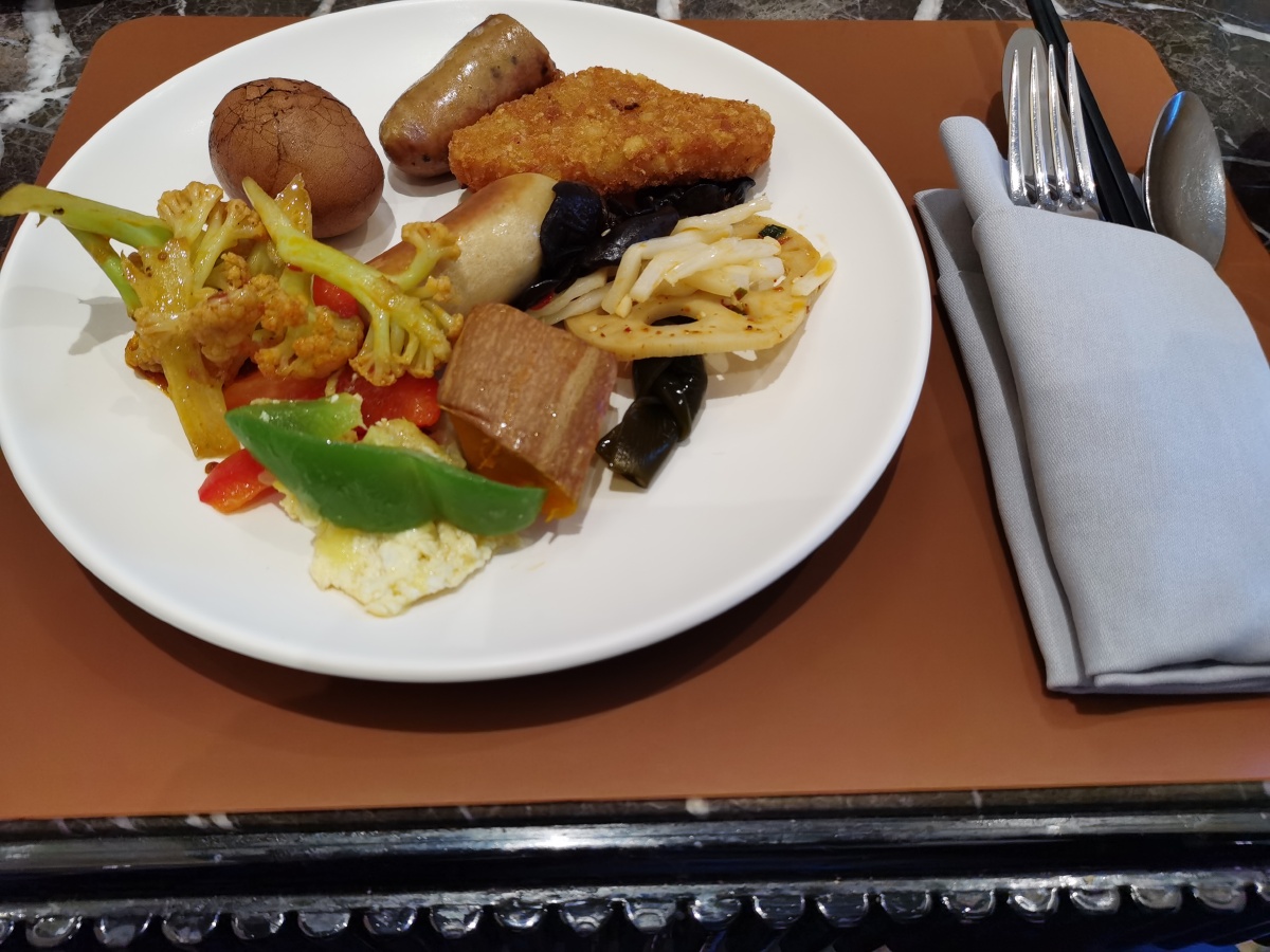 希尔顿酒店的早餐