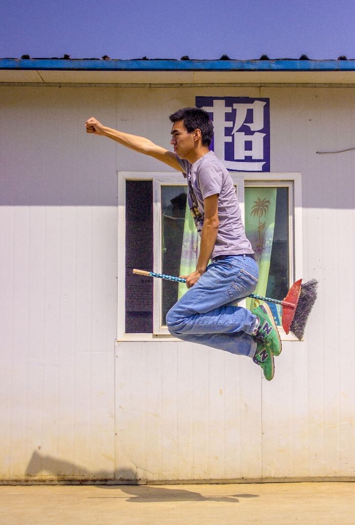 ”超人不会飞“，简单的自拍娱乐