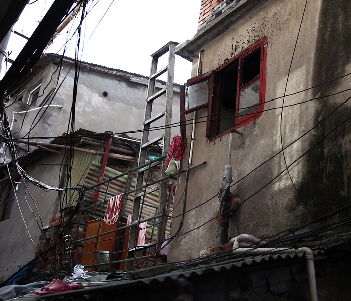 上海虹镇老街的婊孑,七宝老街站巷_大山谷图库