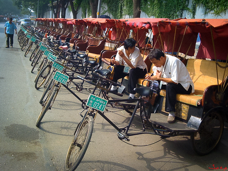 等客的人力车夫