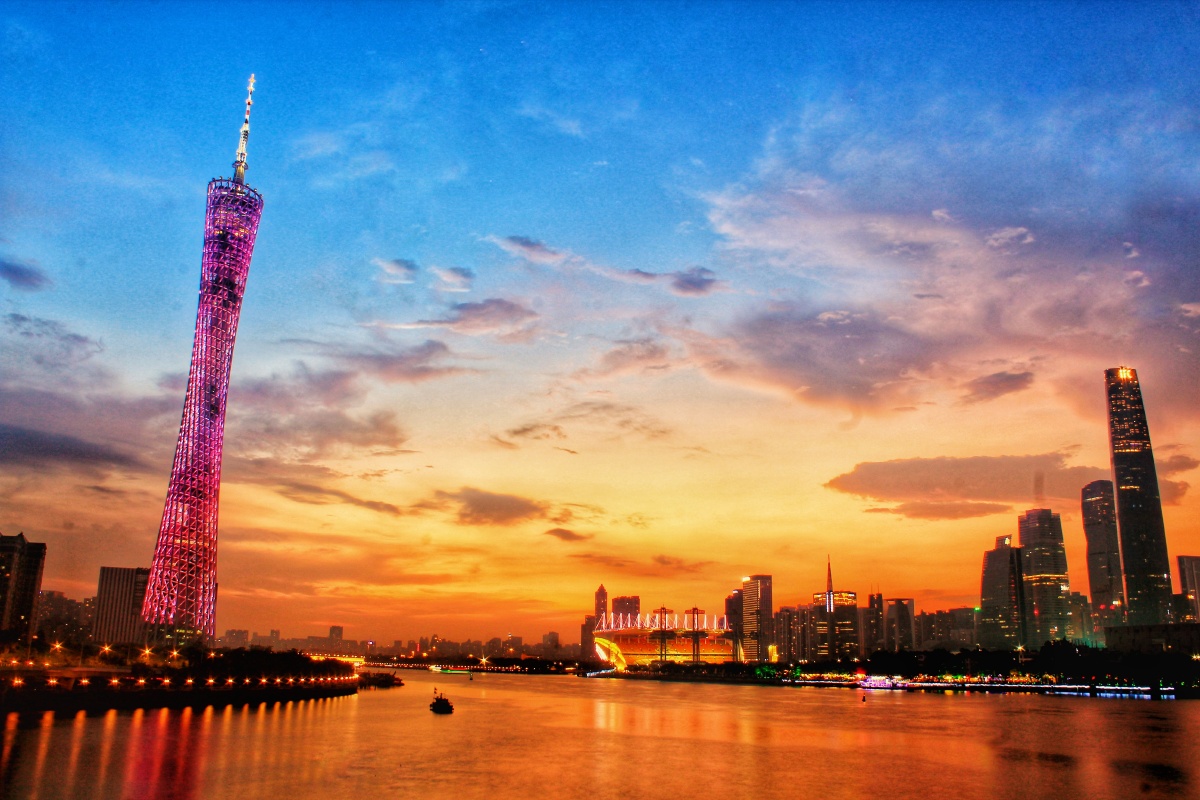 晚霞的广州美景健先森关注