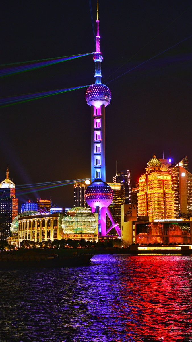 夜上海之外滩夜色阑珊