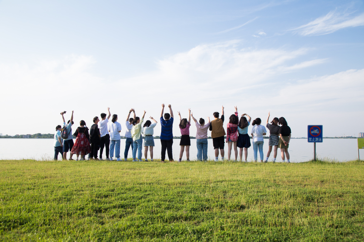 致青春高中毕业班毕业照