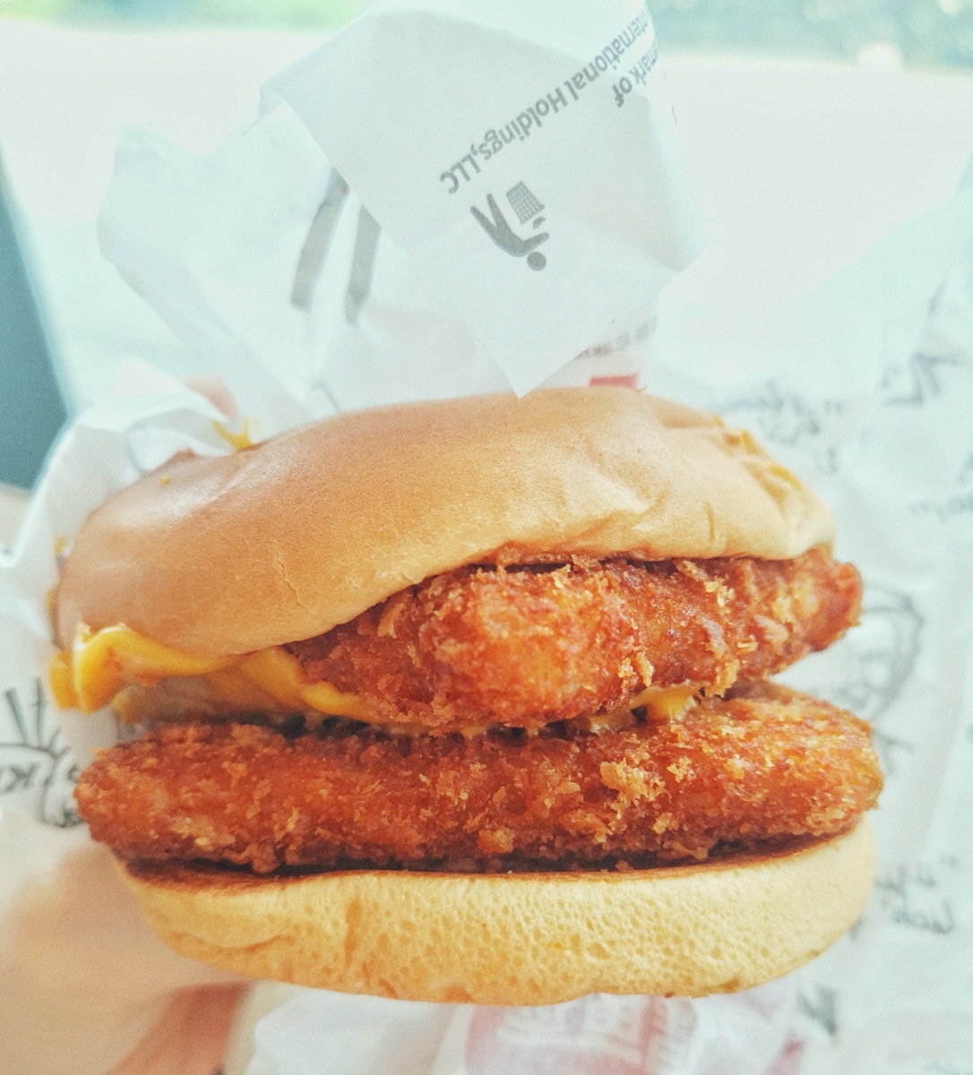 肯德基深海鳕鱼堡,夏天的快乐 - 大甜丸子