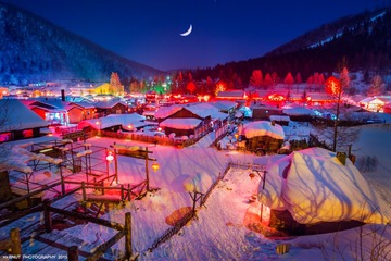 雪乡，想说爱你不容易。
