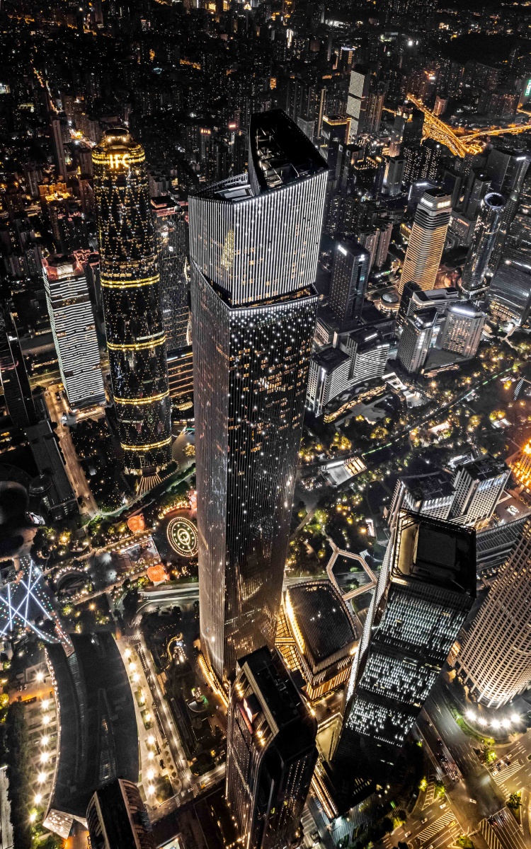 广州珠江新城东塔