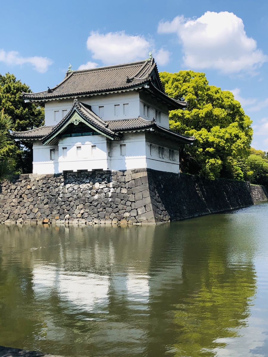 摄于东京皇居外掘广场