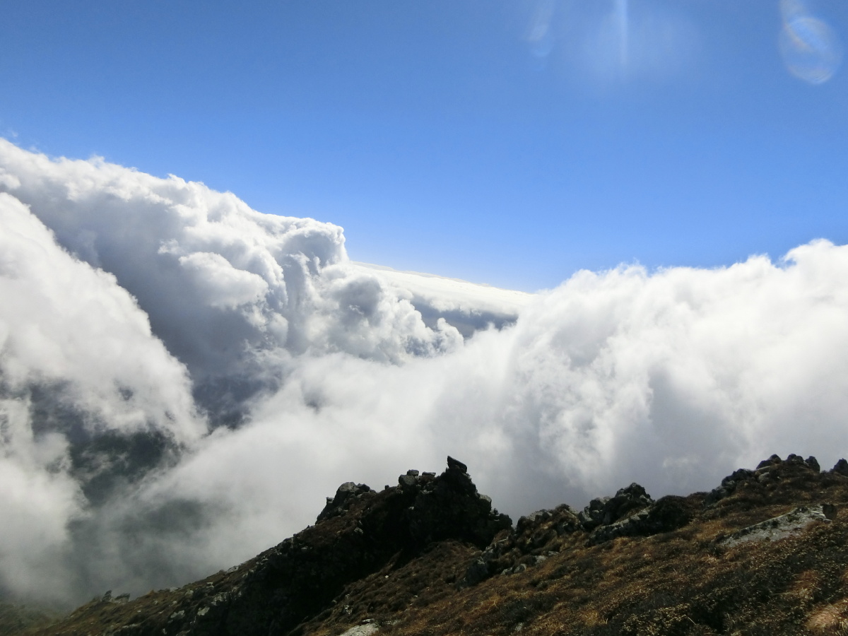 太白山徒步相遇壮美云海