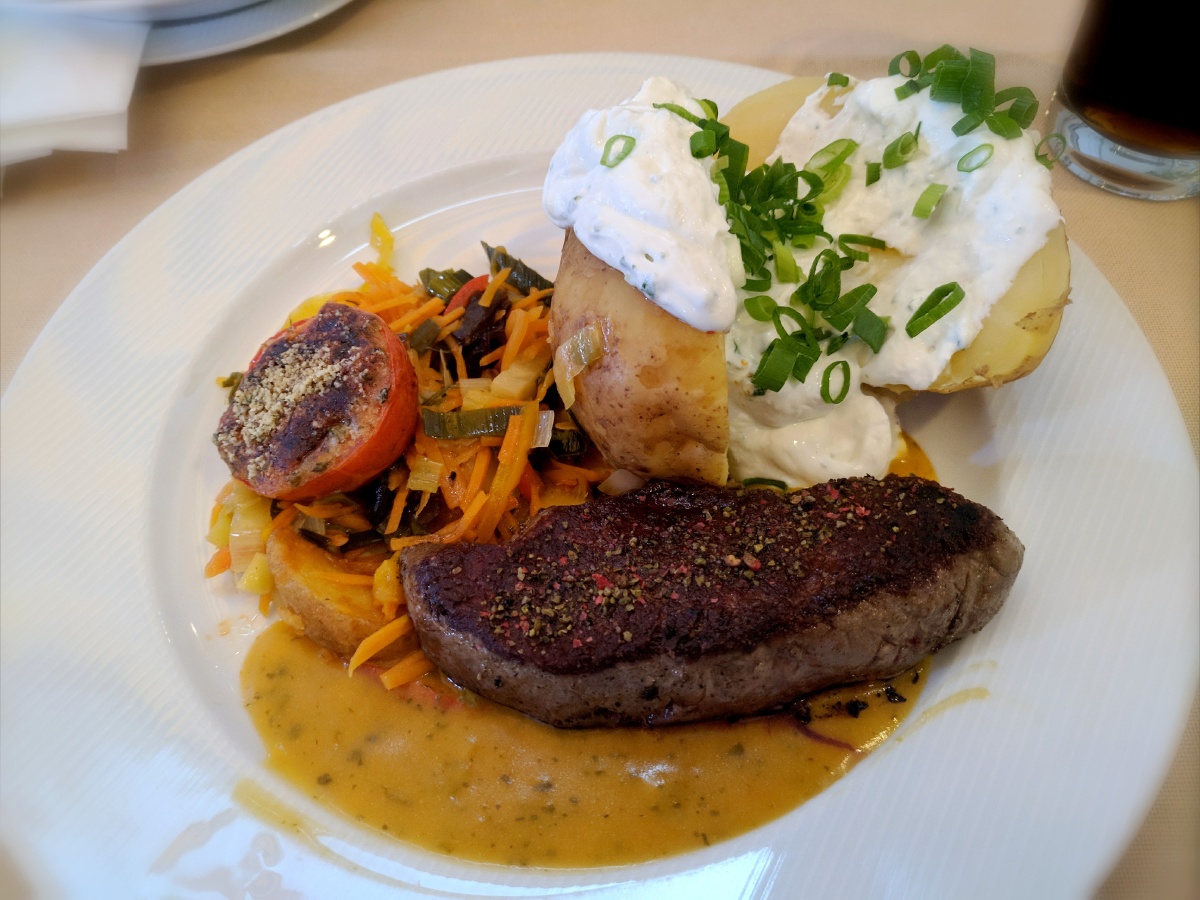 德国牛排,没吃饱