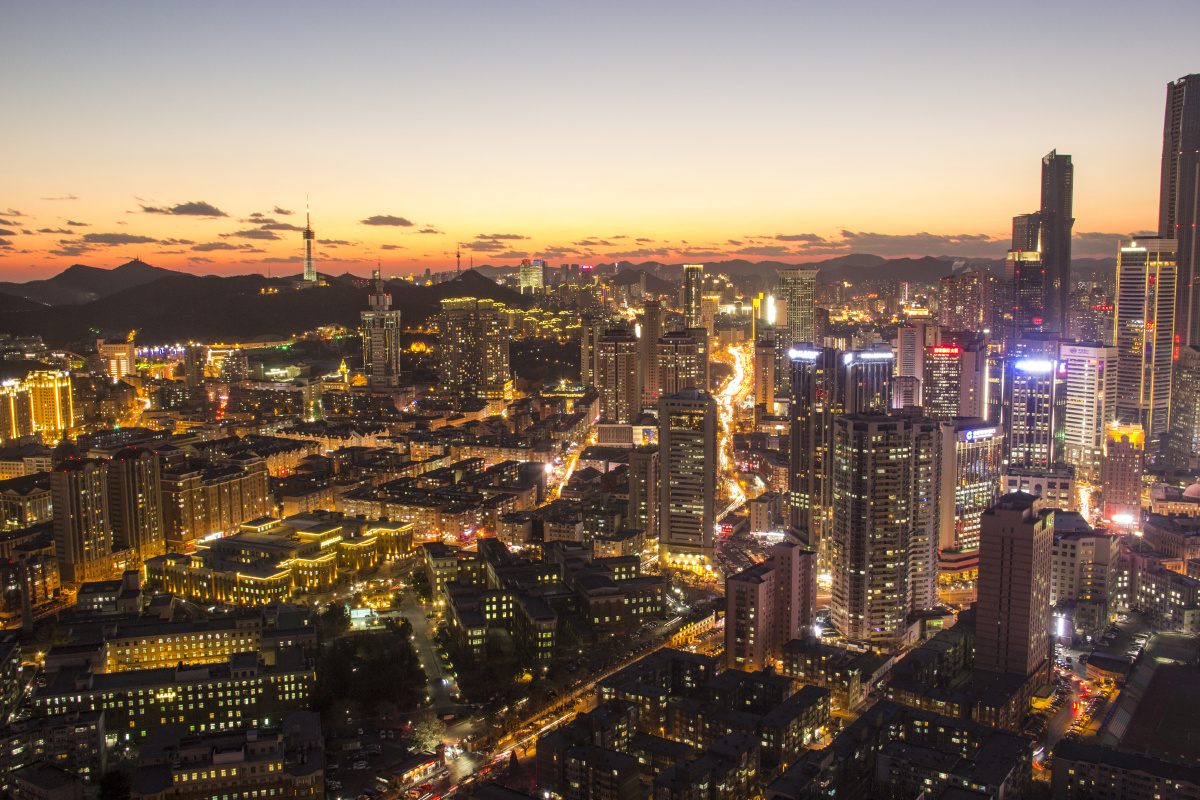 大连城市夜景