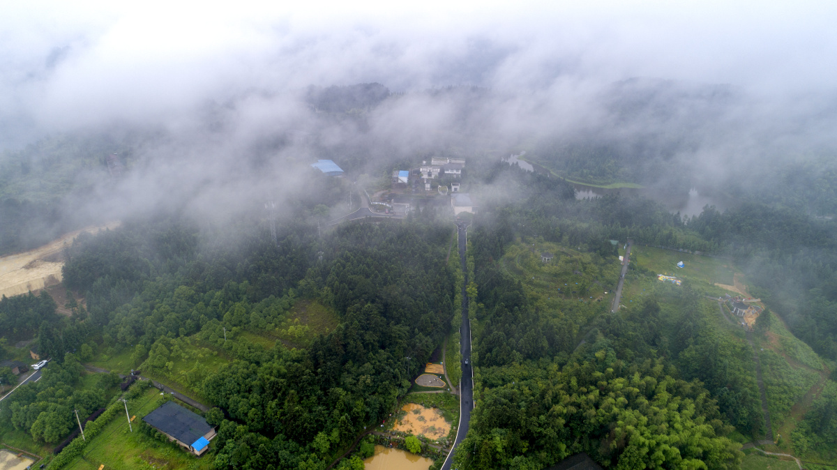 康养之地 重庆避暑凉都 航拍重庆綦江高庙坝生态旅游区