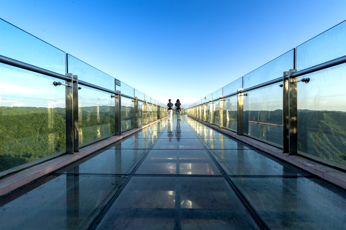 国家4a景区重庆石柱黄水大风堡