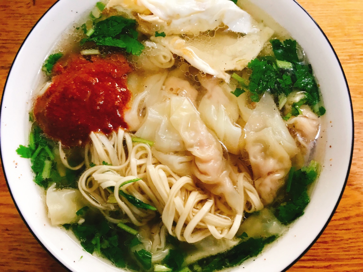 馄饨面扬州宝应