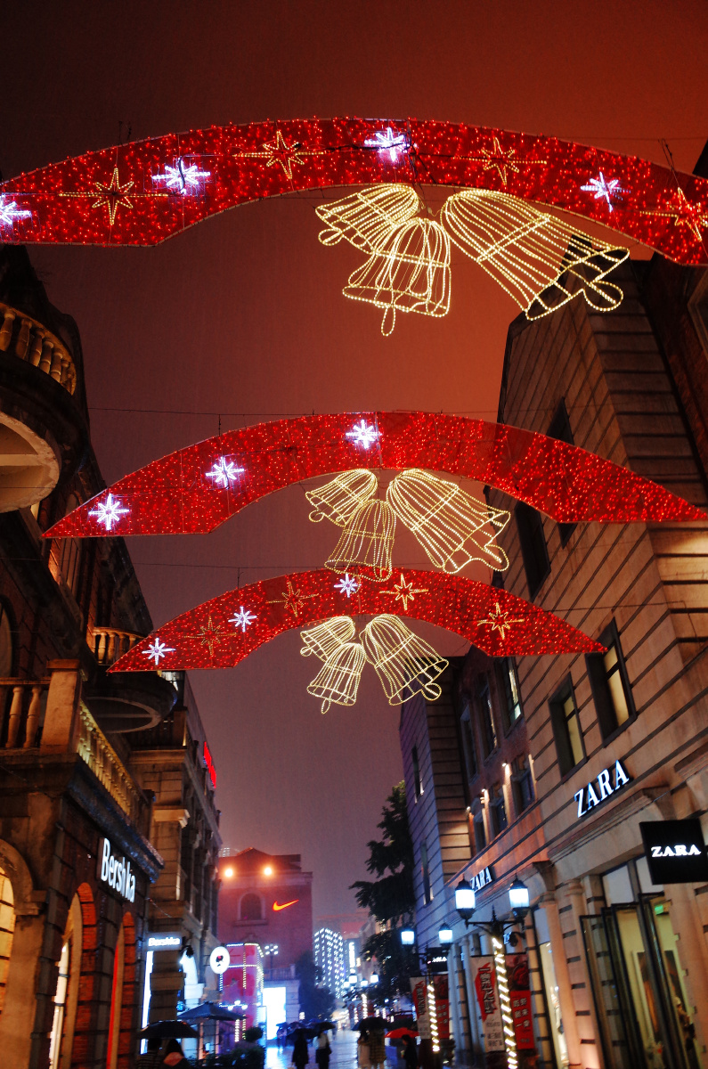 武汉网红购物街楚河汉街