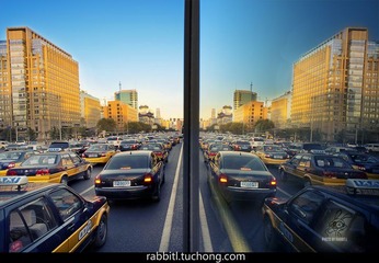 长安街是停车场