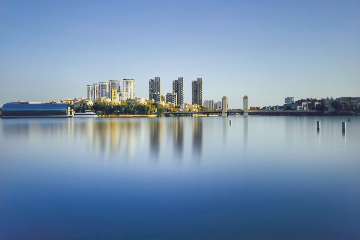 《水天一色》华为摄影爱好者湖泊huawei vog-al00f/1