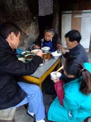 四合院里的一桌饭
