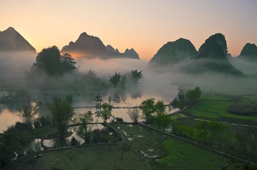 美在虚无飘渺间(摄于靖西县)