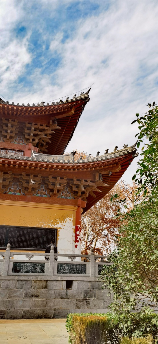 大雄宝殿摄于洛阳白马寺