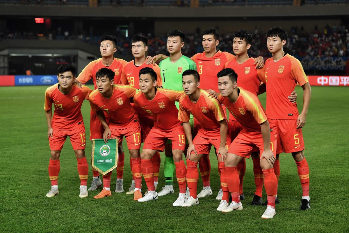 2018年8月9日晚19点30分2018中国之队国际赛中国u23vs伊朗u23