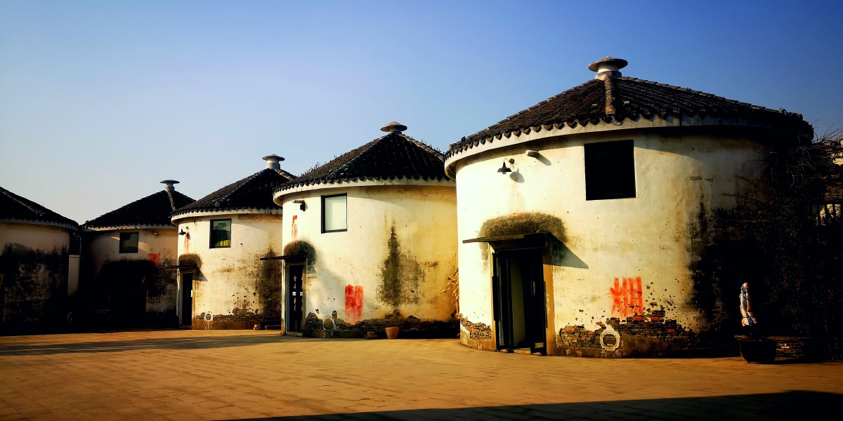 手机拍摄太平老街粮仓