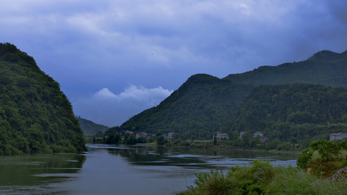 张家界澧水河风光