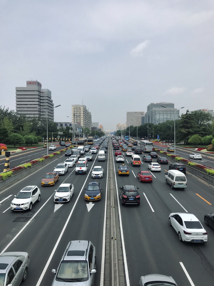 北京二环路的夏天