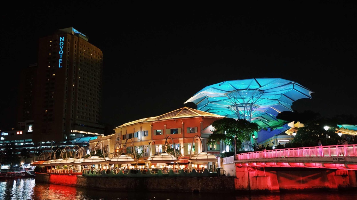 新加坡圣淘沙夜景