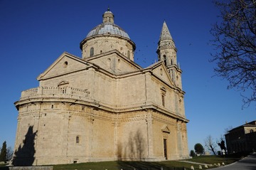 Montepulciano城外的San Biagio