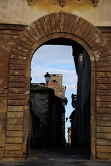 Palazzo Campana以及后的城堡区