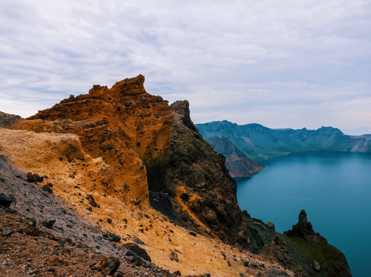 长白山天池北坡