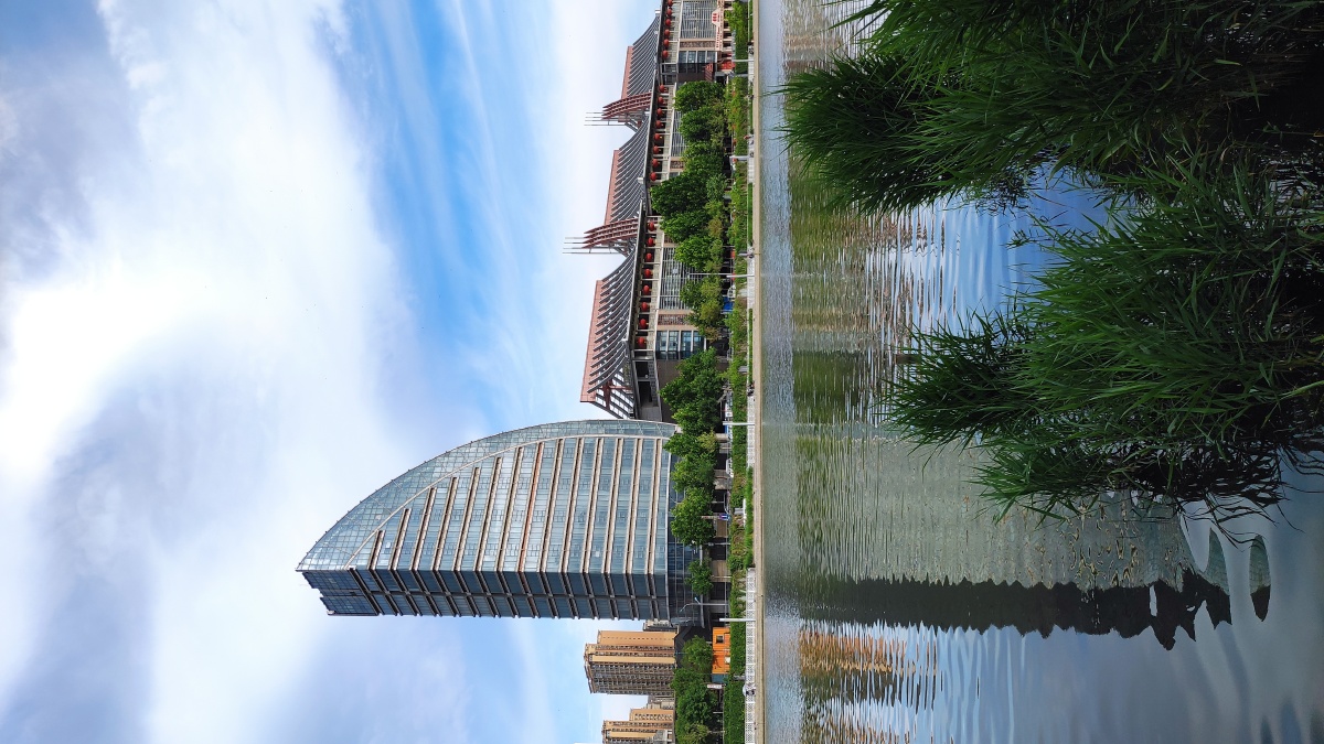 仙境清晨天津海河2021年6月18日小米k30