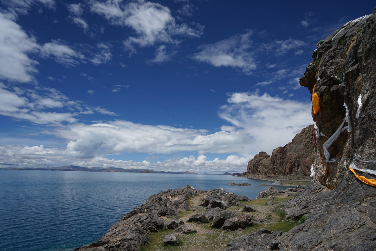 西藏纳木错圣象天门景区